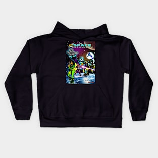 The Space Safarians team picture Kids Hoodie